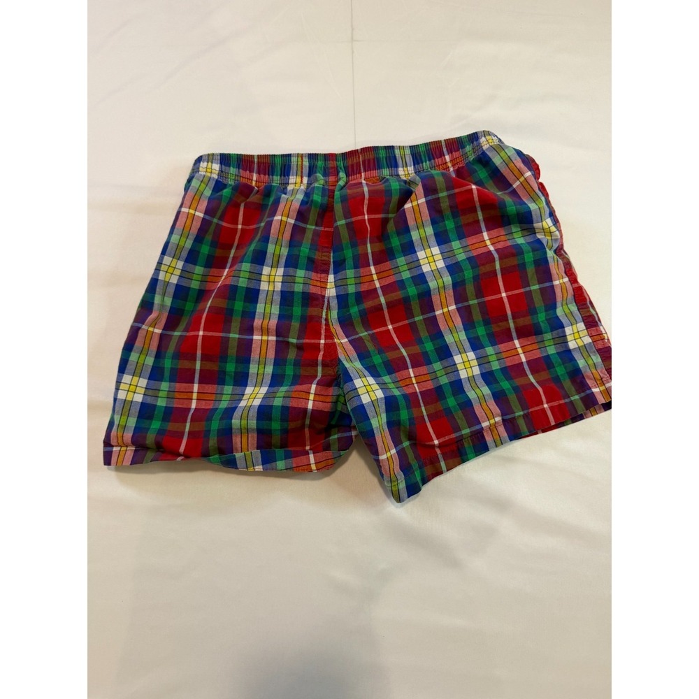 Abercrombie & Fitch A&F‎ Essentials Kids Sz XL Red Blue Green Shorts Elastic - Picture 3 of 7